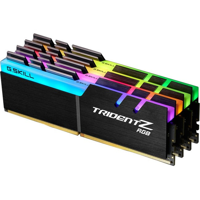G.SKILL Trident Z RAM Module - 32 GB (4 x 8GB) - DDR4-2400/PC4-19200 DDR4 SDRAM - 2400 MHz - CL15 - 1.20 V G.SKILL Trident Z RAM Module - 32 GB (4 x 8GB) - DDR4-2400/PC4-19200 DDR4 SDRAM - 2400 MHz - CL15 - 1.20 V